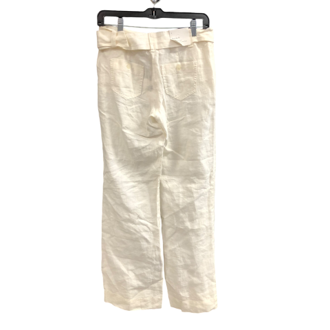 Pants Linen By Calvin Klein In White, Size: 2