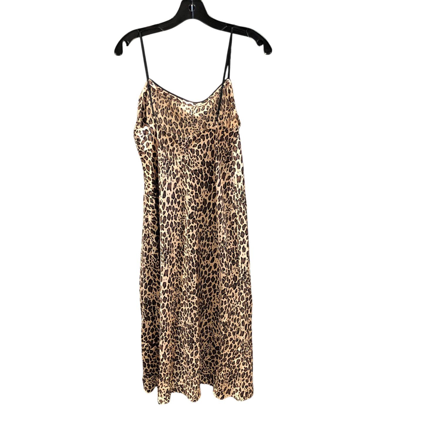 Slip Dress Casual Short By Clothes Mentor In Animal Print, Size: 0