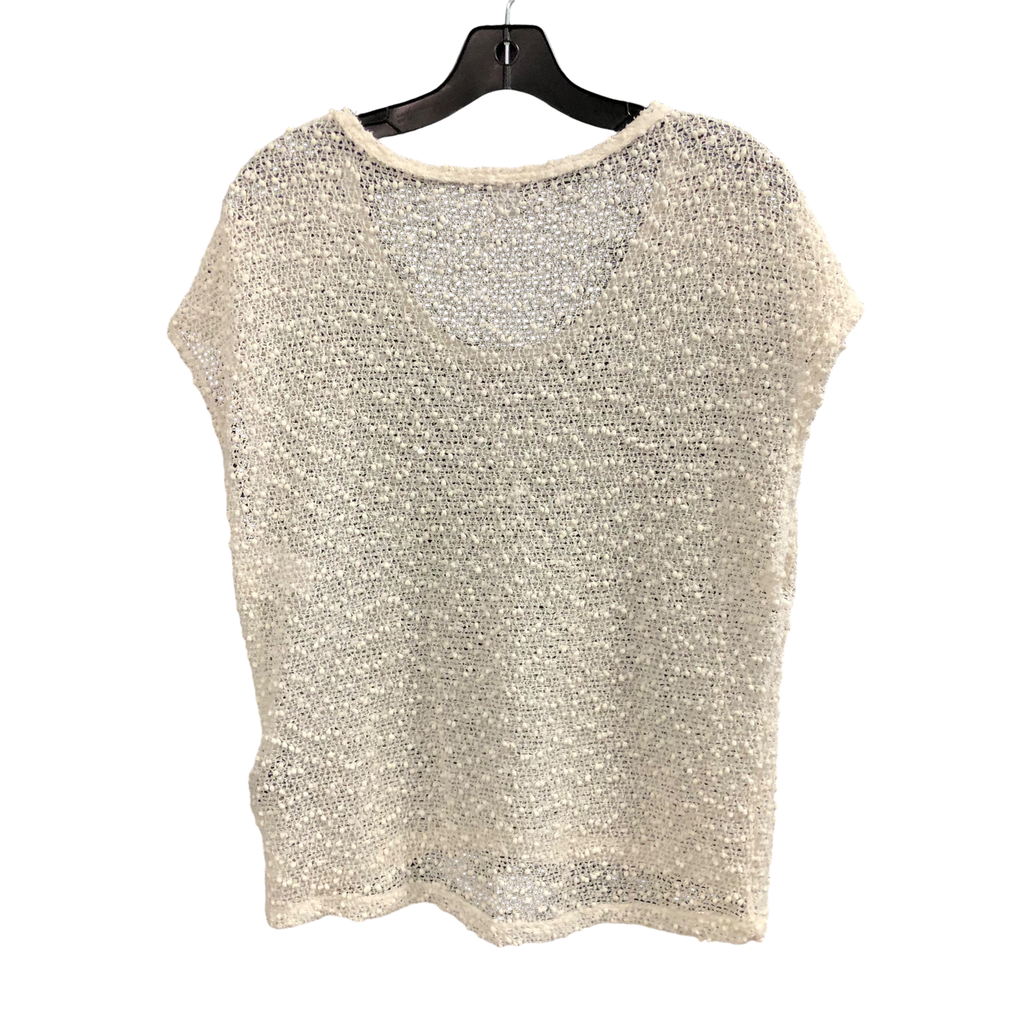 Top Sleeveless By Bar Iii In Cream, Size: L