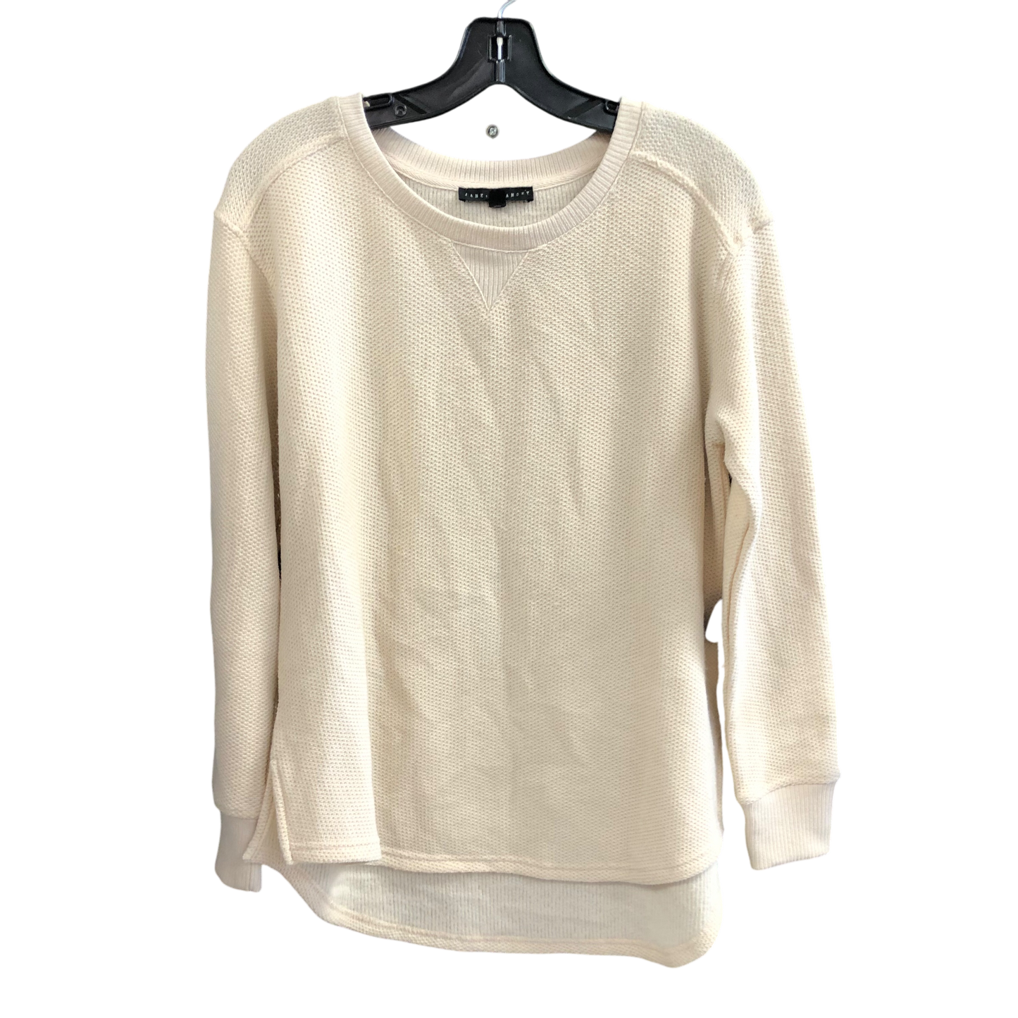 Sweatshirt Crewneck By Jane And Delancey In Cream, Size: M