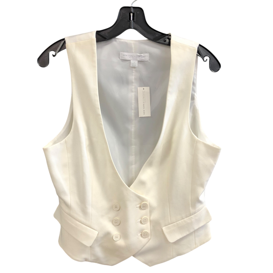 Vest Other By New York And Co In White, Size: 10