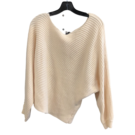 Sweater Designer By Tobi In Beige, Size: Sp