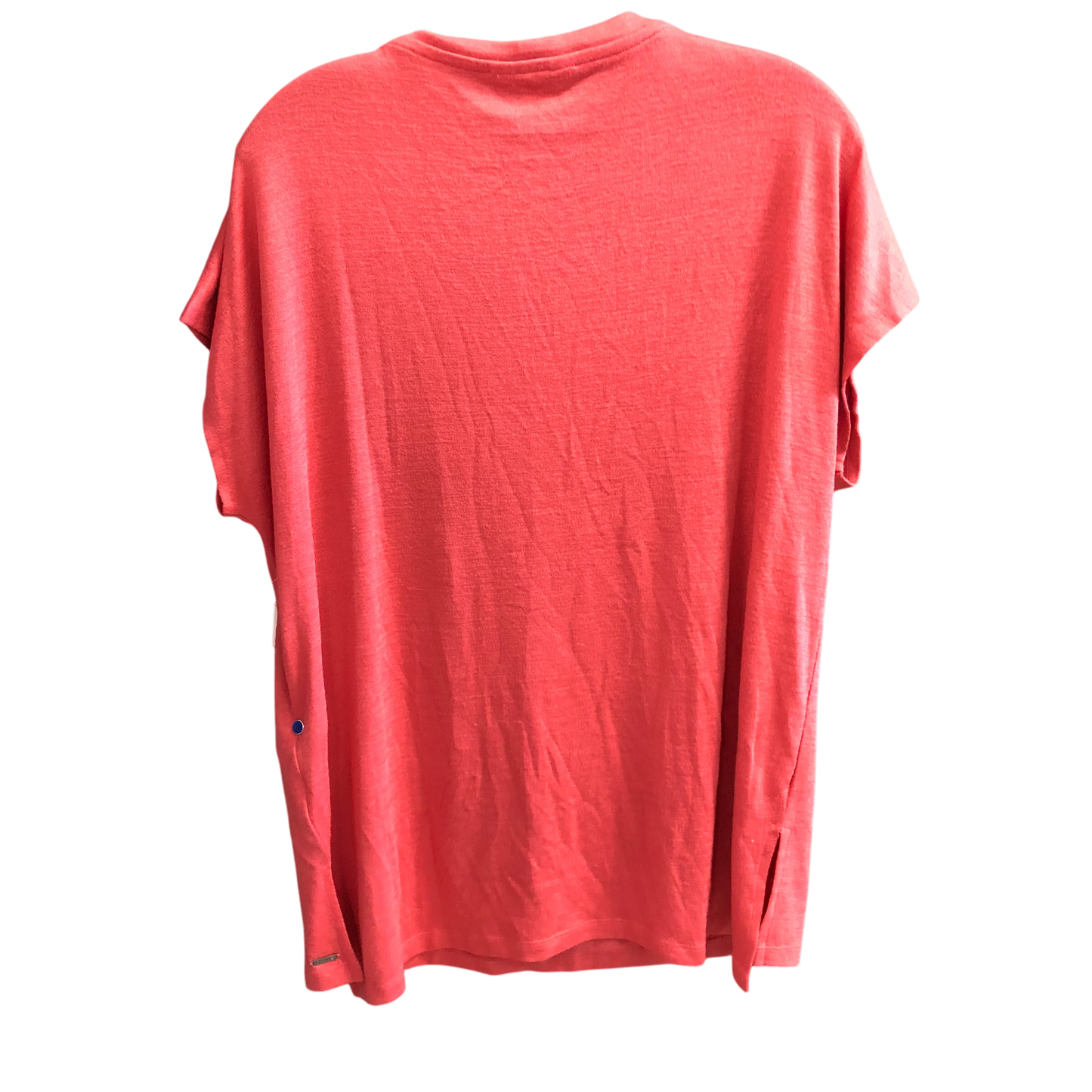 Top Short Sleeve By Orvis In Pink, Size: L