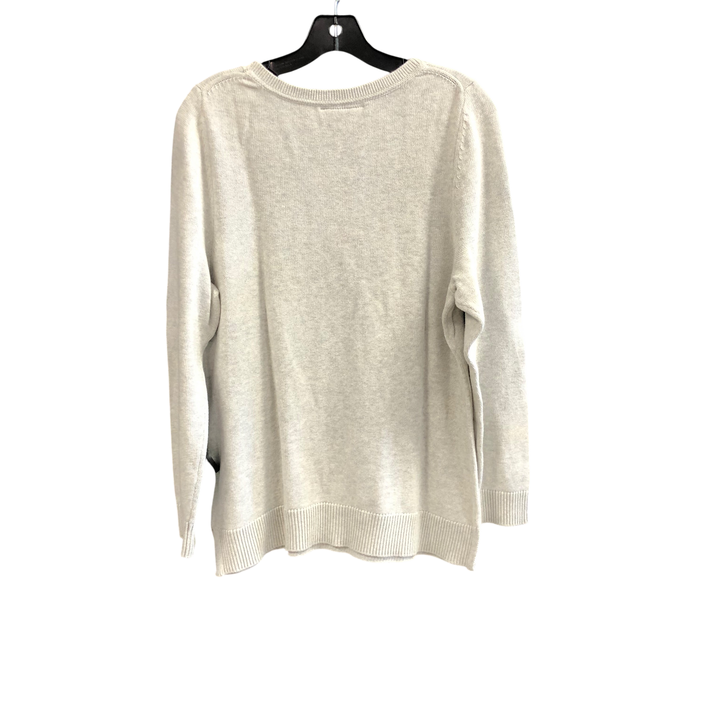 Top Long Sleeve By Lane Bryant In Grey, Size: 14