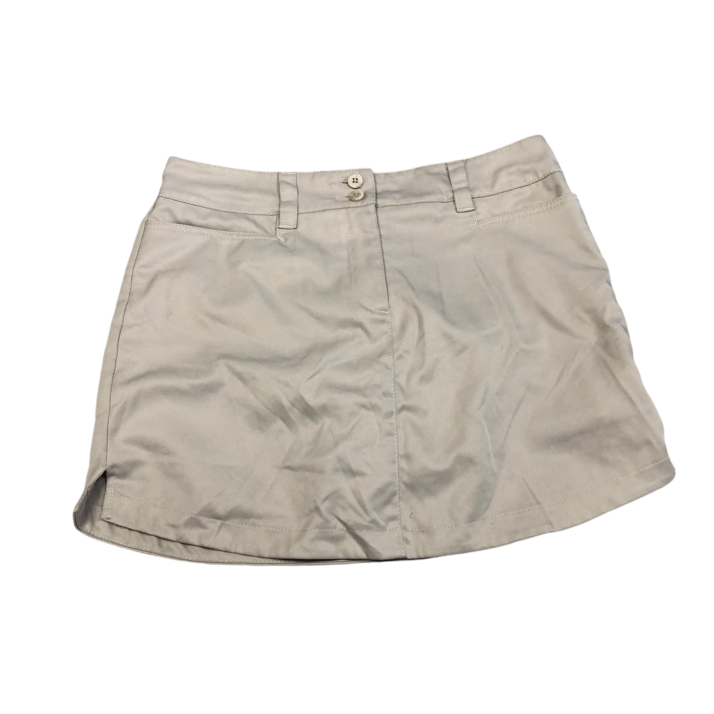 Skirt Mini & Short By Clothes Mentor In Tan, Size: 8