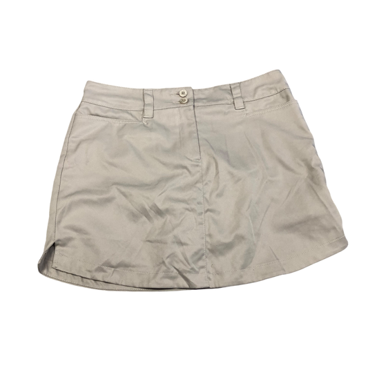 Skirt Mini & Short By Clothes Mentor In Tan, Size: 8