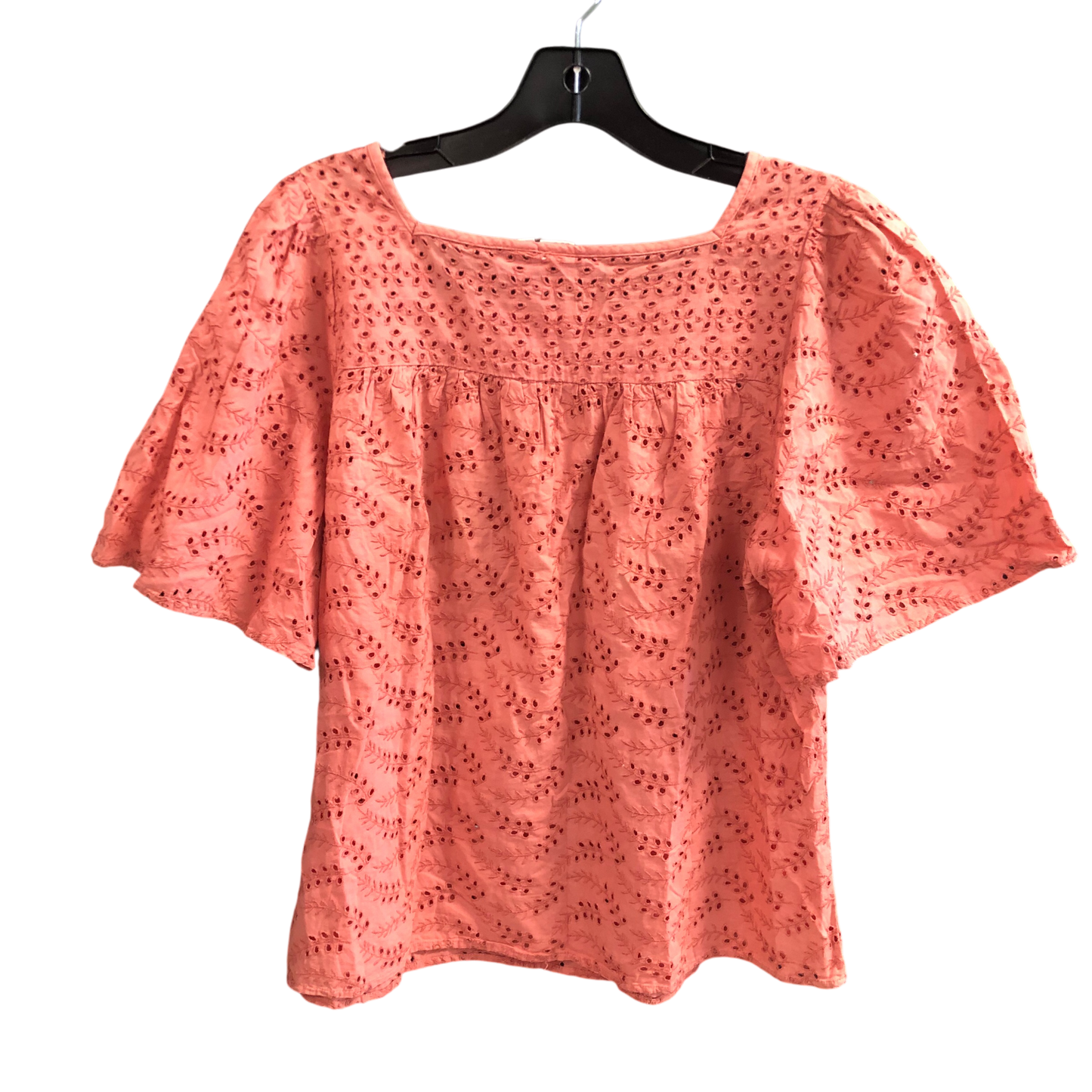 Top Short Sleeve By Gap In Coral, Size: S