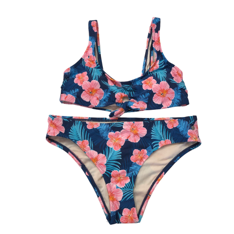 Floral Print Swimsuit Cmc, Size L