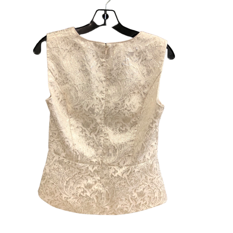 Cream Top Sleeveless White House Black Market, Size 6