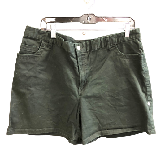 Black Shorts Cherokee, Size 18