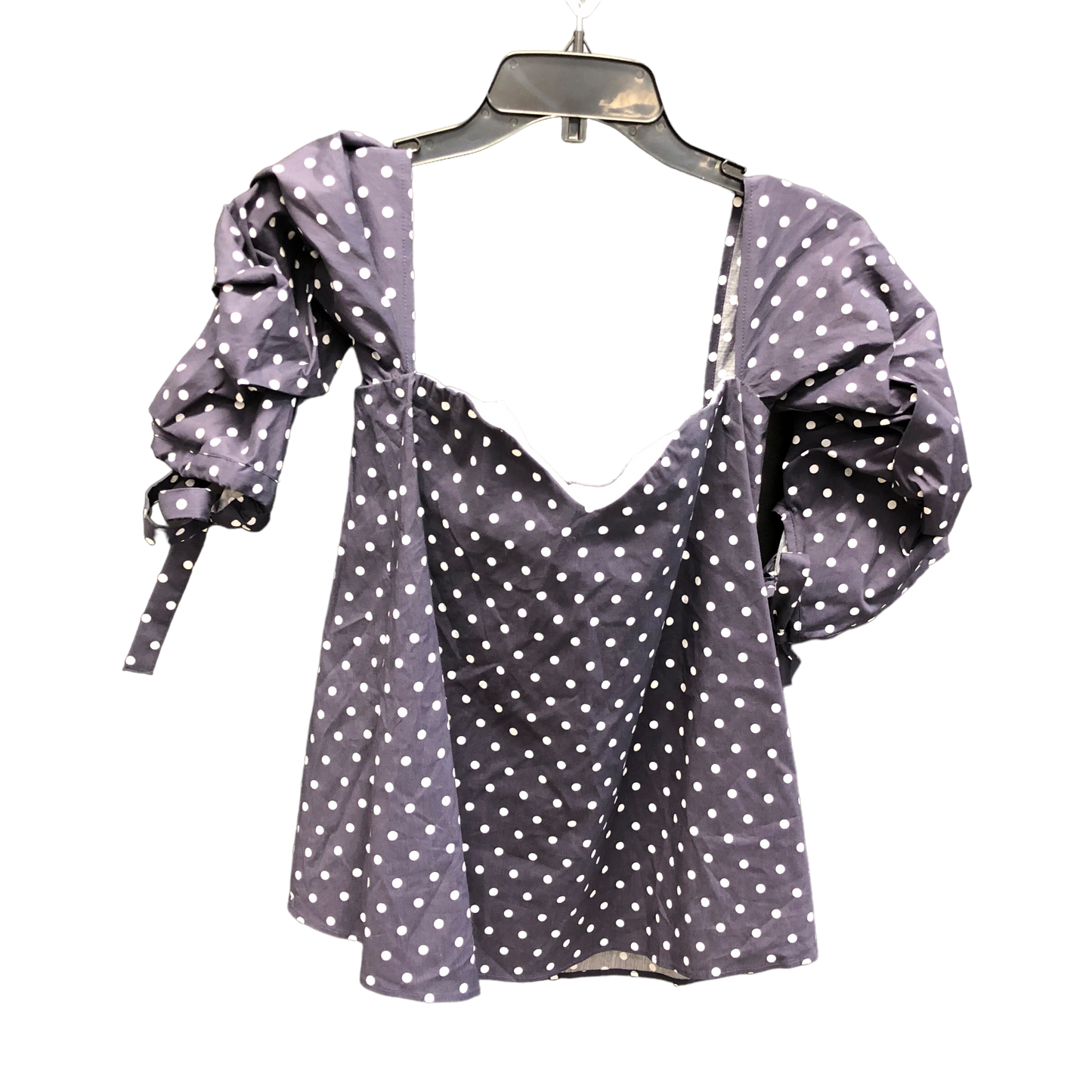 Polkadot Pattern Top 3/4 Sleeve Venus, Size 2