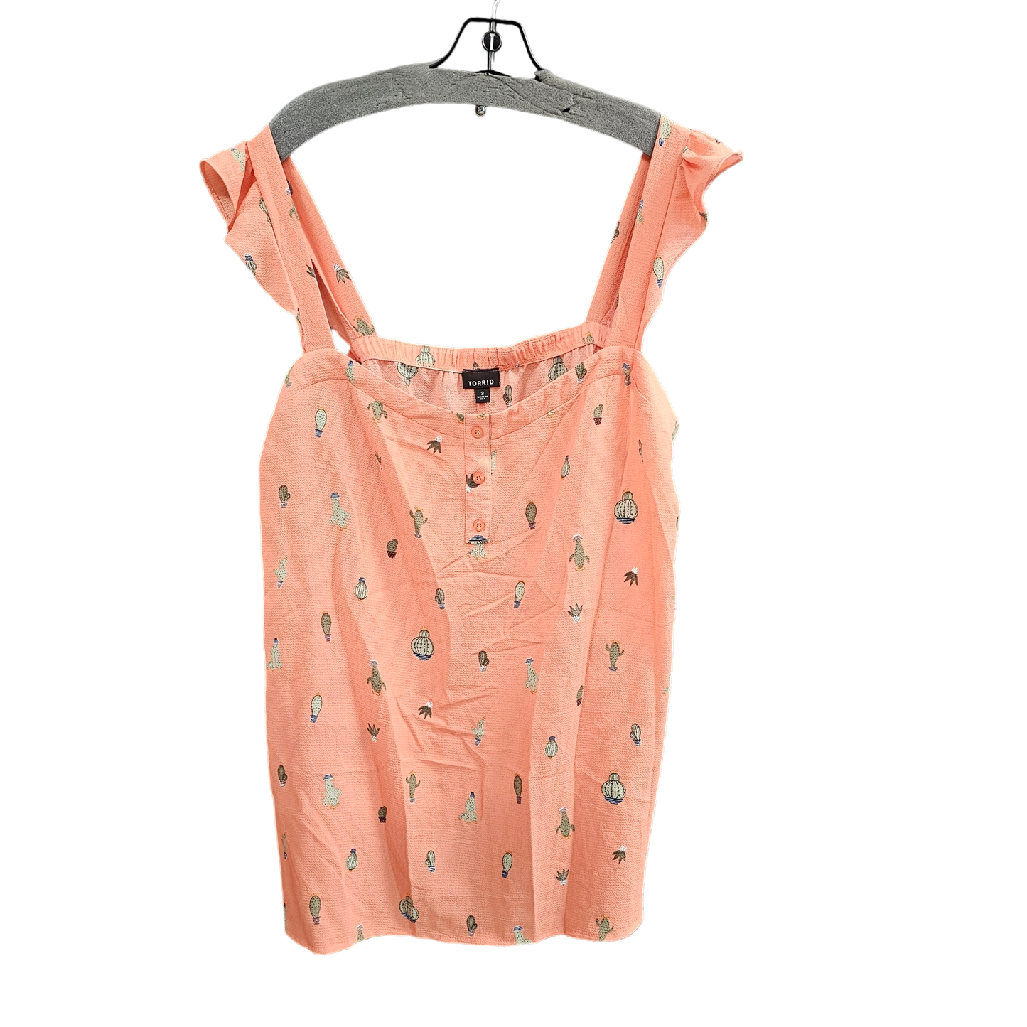 Peach Top Sleeveless Torrid, Size 3X