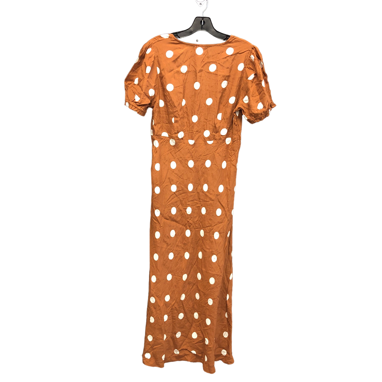 Polkadot Pattern Dress Casual Maxi A New Day, Size M
