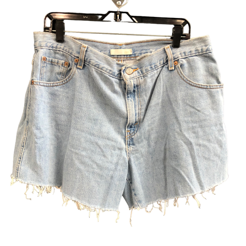 Blue Denim Shorts Levis, Size L