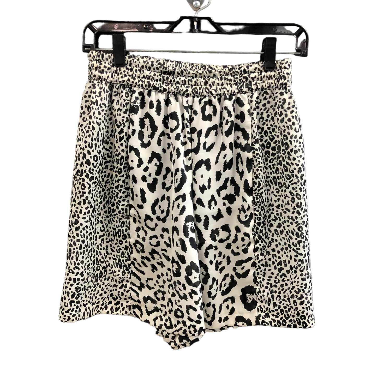 Animal Print Shorts Zara Basic, Size S