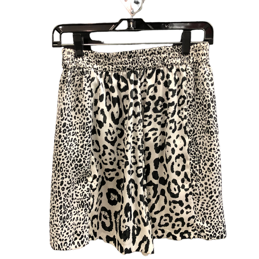 Animal Print Shorts Zara Basic, Size S