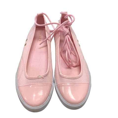 Pink Shoes Flats Lauren By Ralph Lauren, Size 9.5