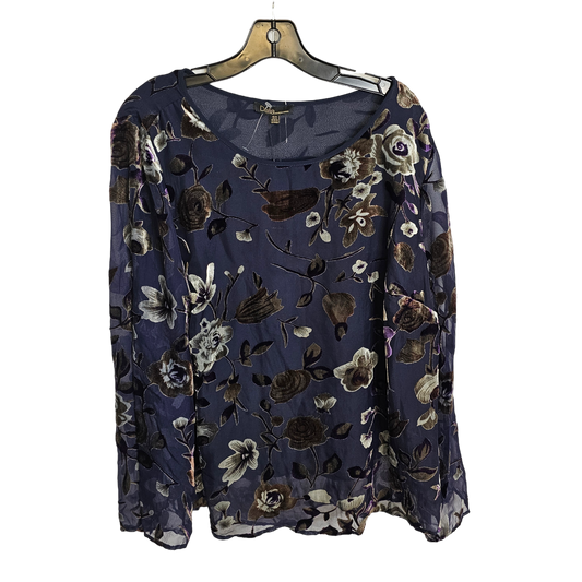 Top Long Sleeve By Dalia  Size: 1x