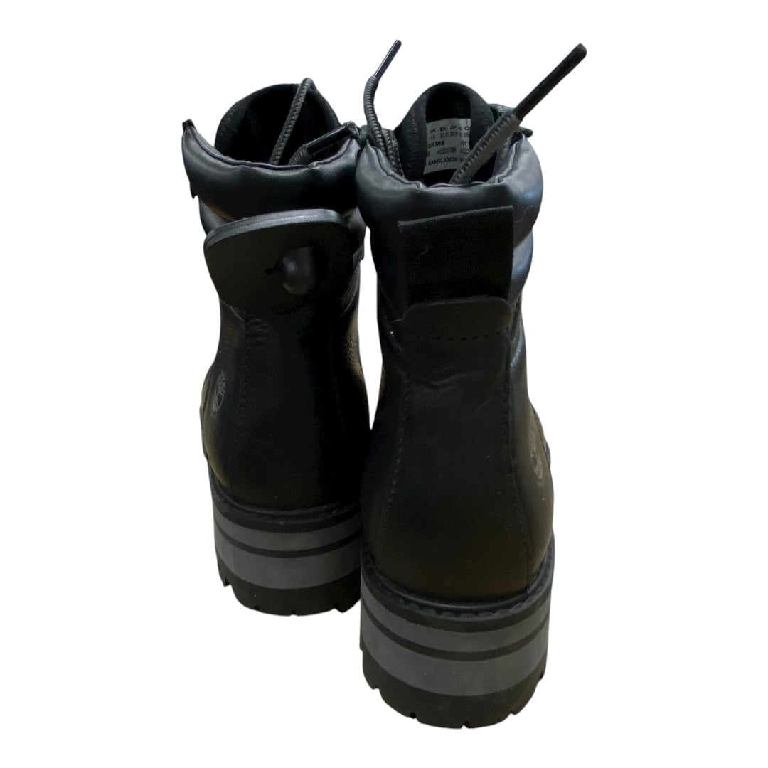 Boots Ankle Flats By Timberland In Black, Size:6.5