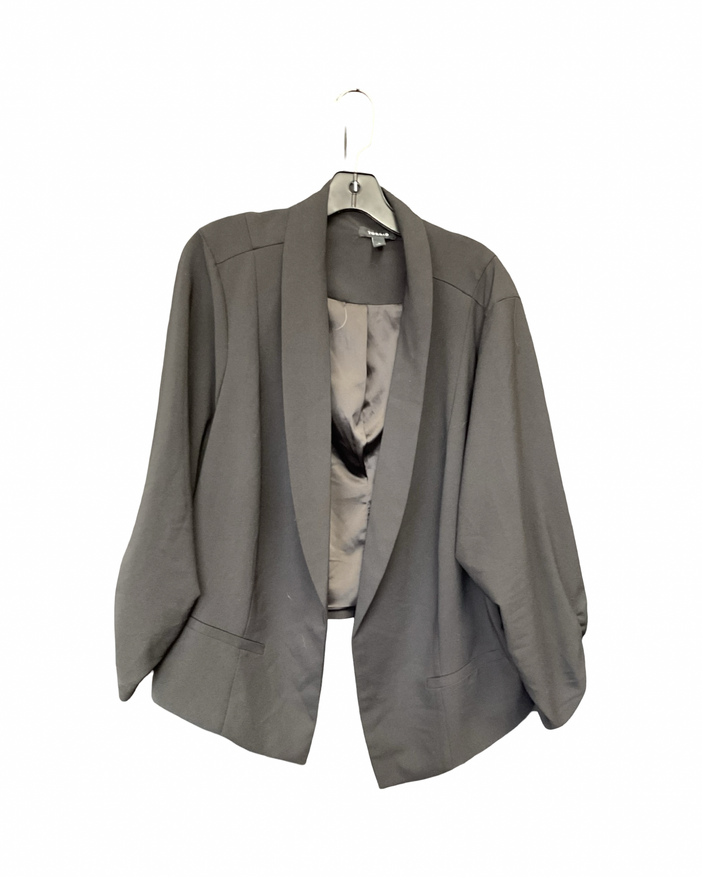 Blazer By Torrid In Black, Size:4X