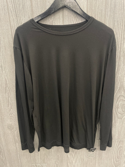 Athletic Top Long Sleeve Crewneck By 32 Degrees In Black, Size: M