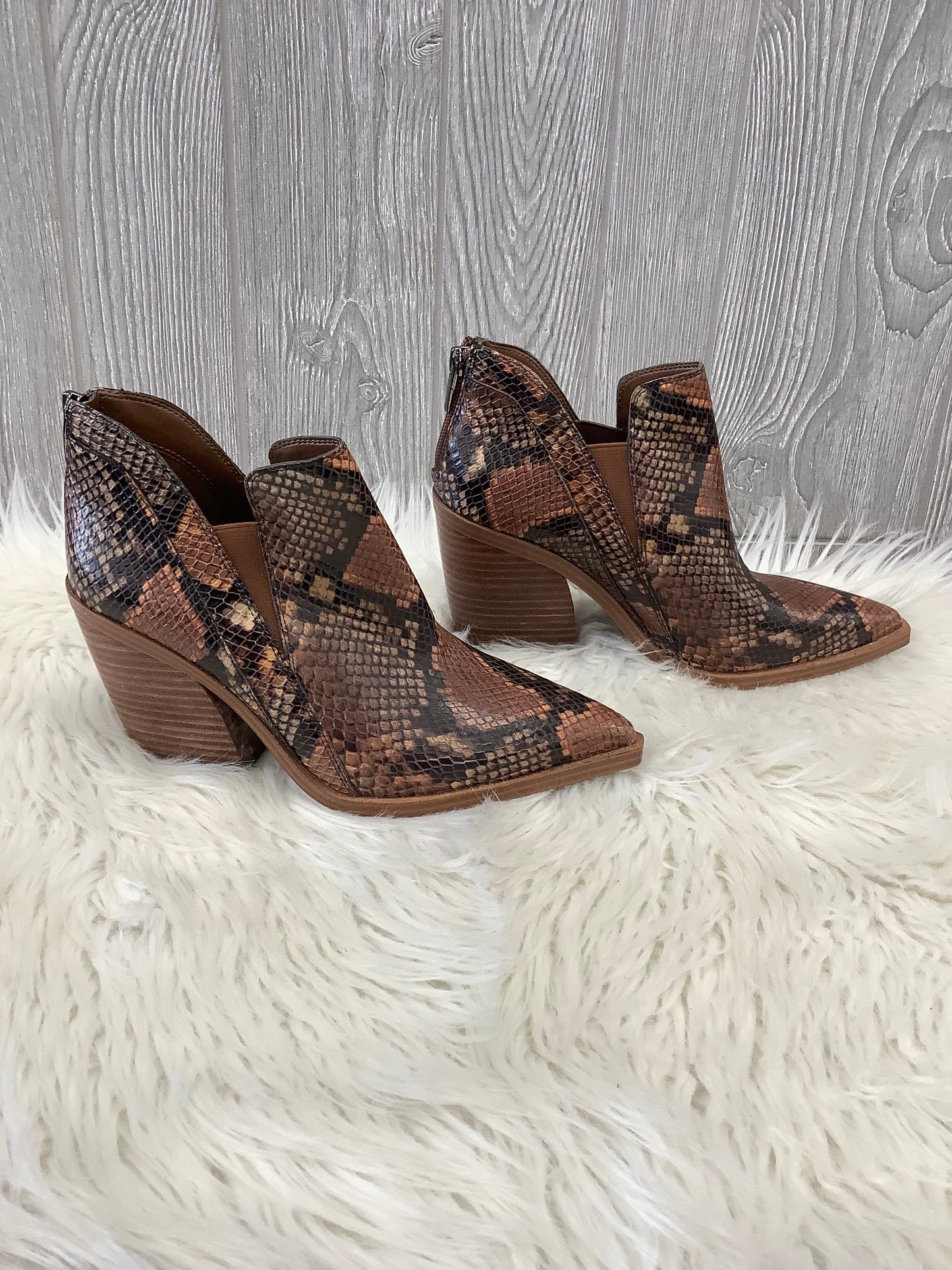 Boots Ankle Heels By Vince Camuto  Size: 8