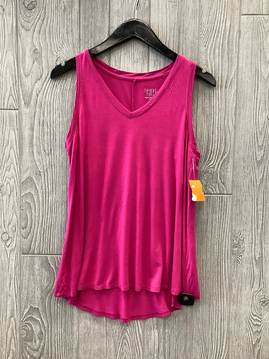 Top Sleeveless By Time And Tru  Size: S
