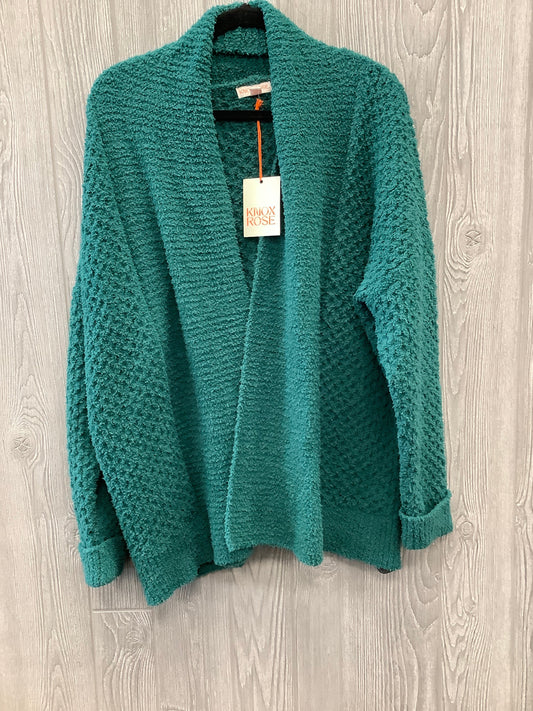 Green Sweater Cardigan Knox Rose, Size L