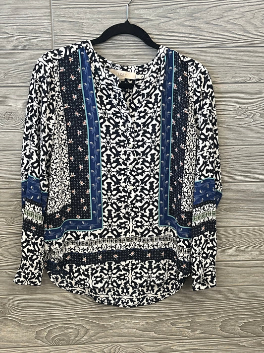 Blouse Long Sleeve By Loft  Size: Xs