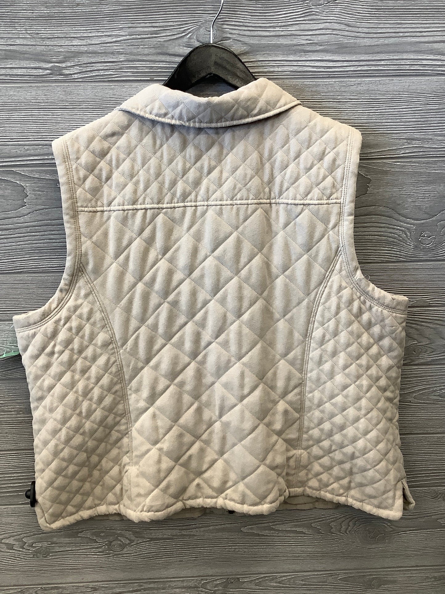 Vest Puffer & Quilted By Croft And Barrow  Size: 2x