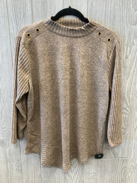 Top Long Sleeve By Adrienne Vittadini  Size: Xl