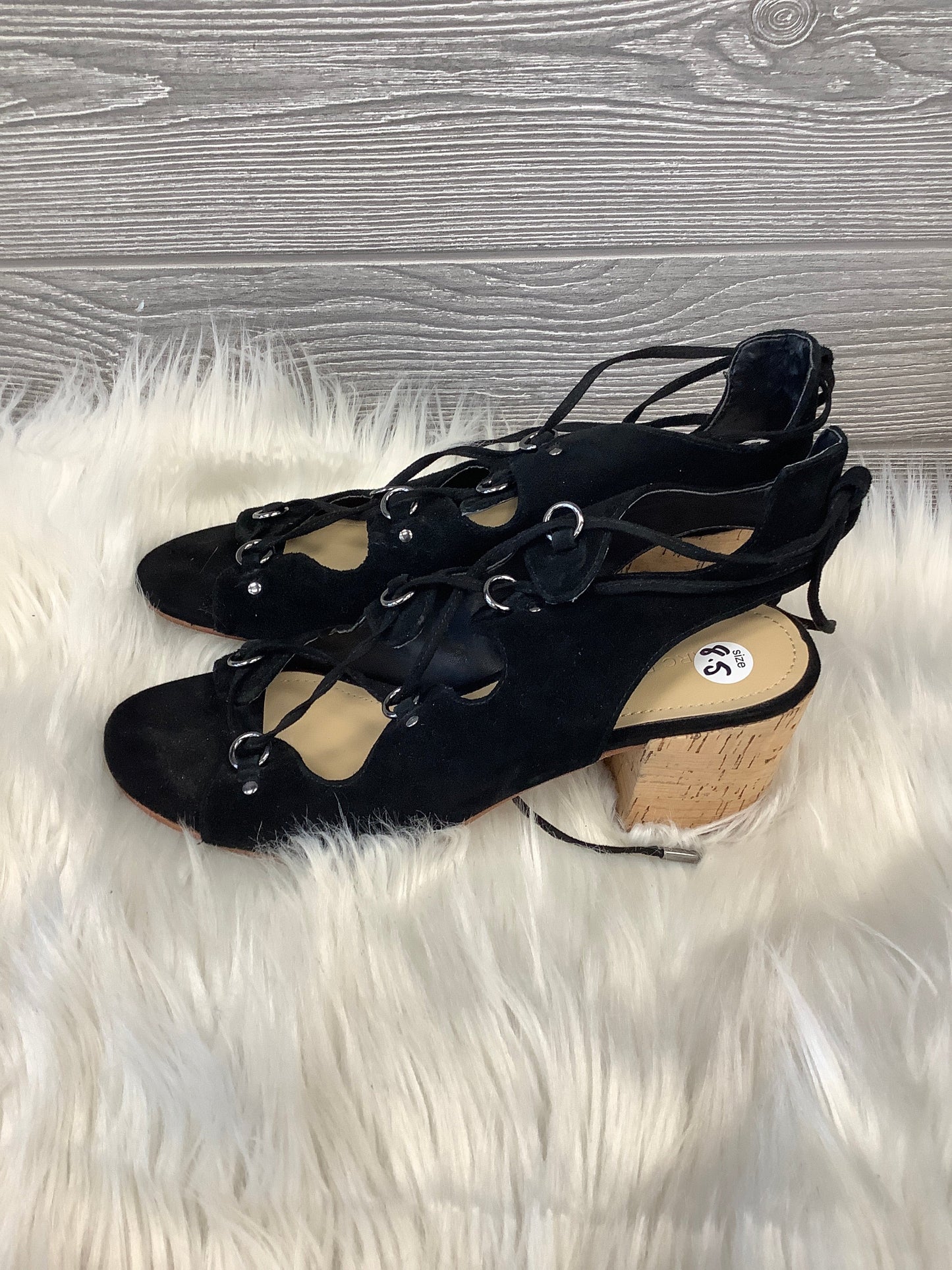 Sandals Heels Block By Marc Fisher  Size: 8.5