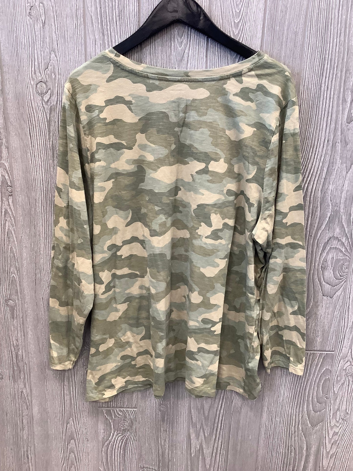 Top Long Sleeve By Sonoma  Size: 2x