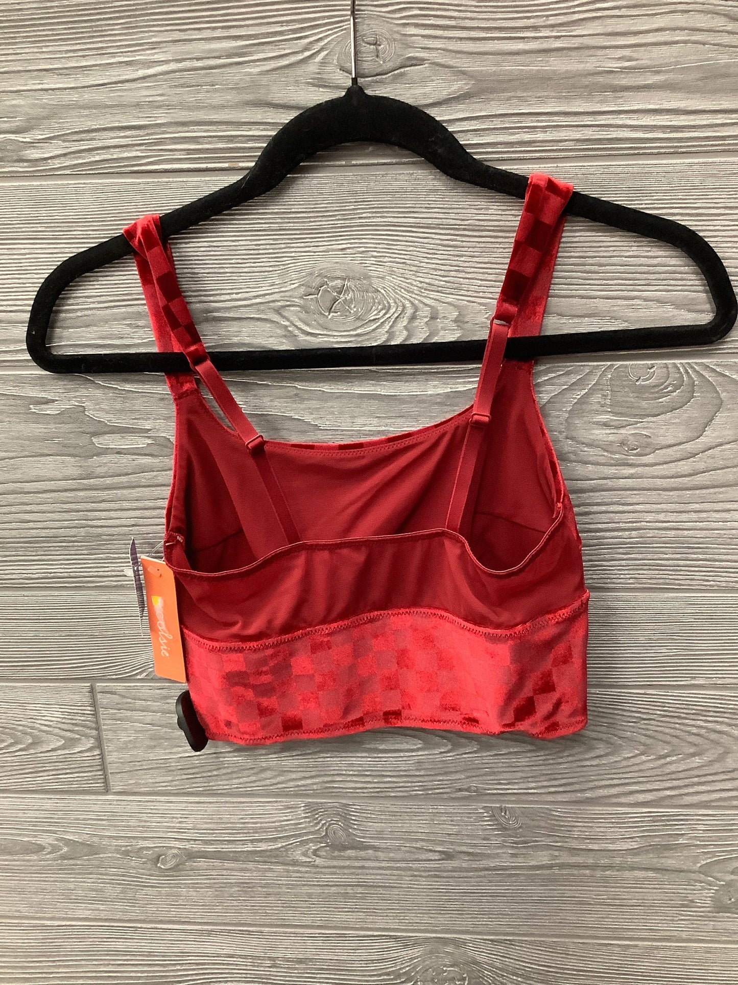 Athletic Bra By Colsie In Red, Size: S