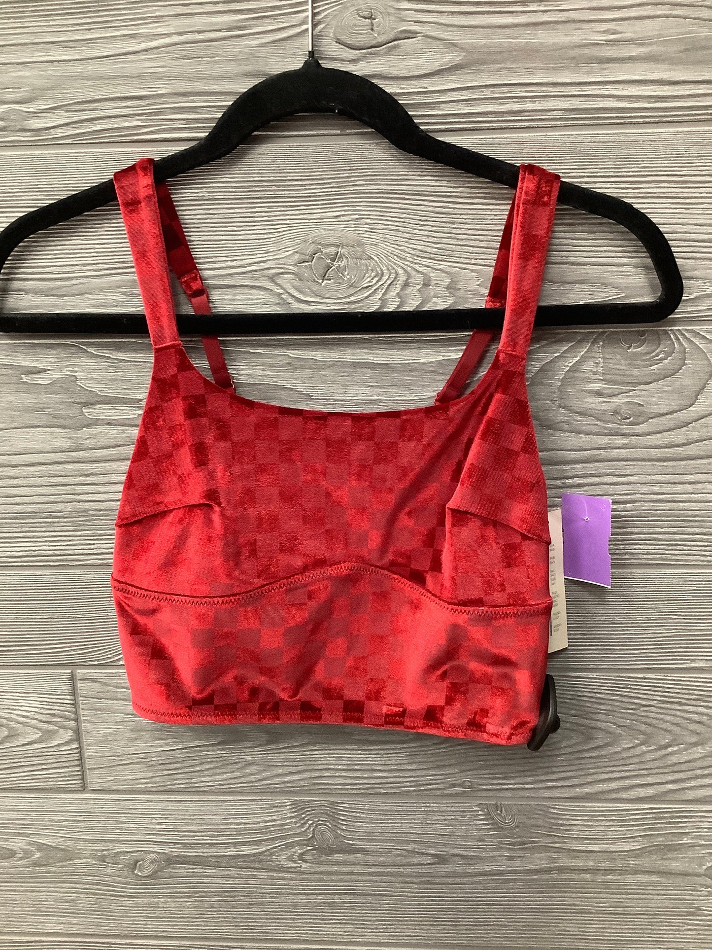 Athletic Bra By Colsie In Red, Size: S