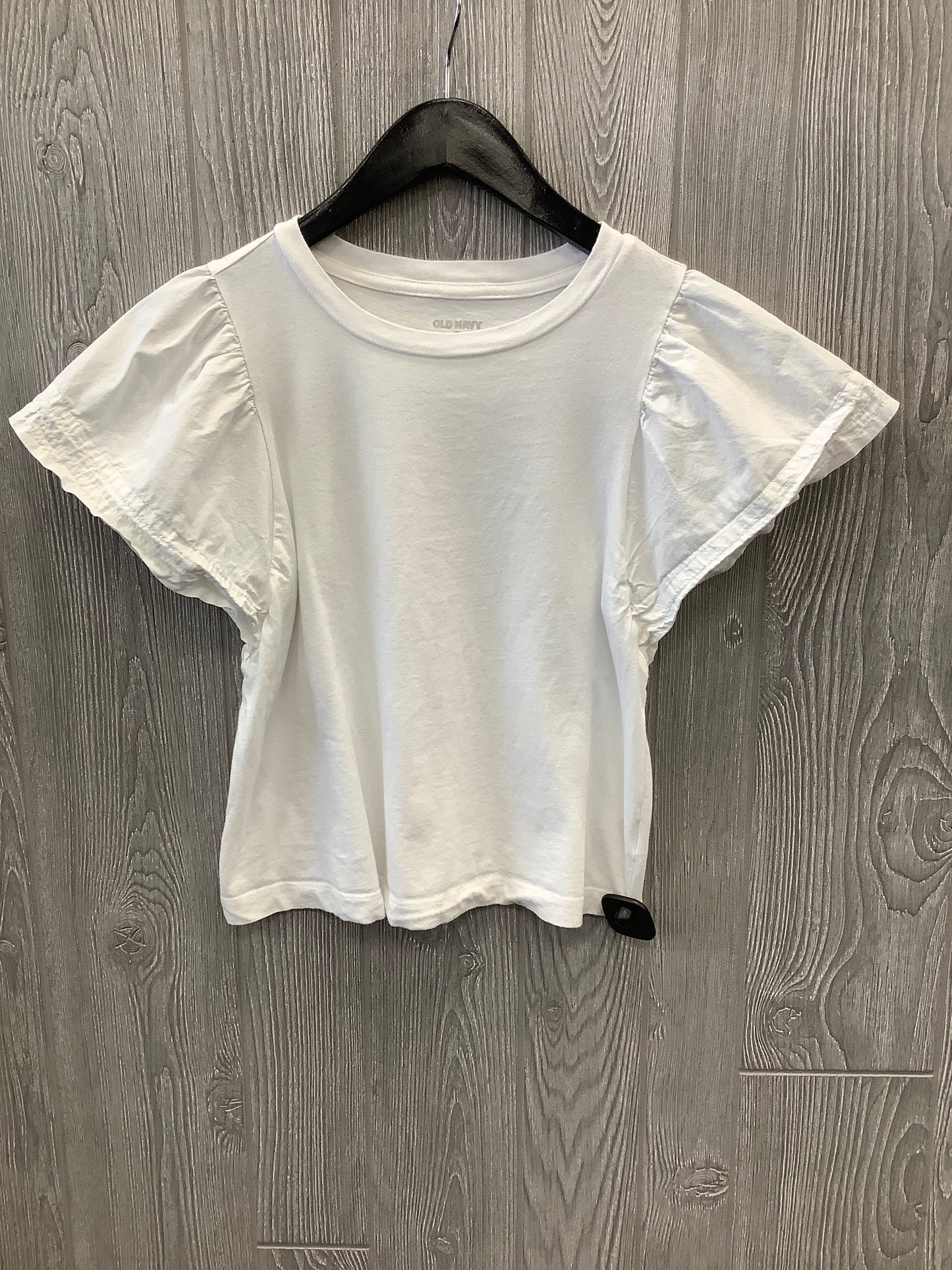 White Top Short Sleeve Old Navy, Size Xs