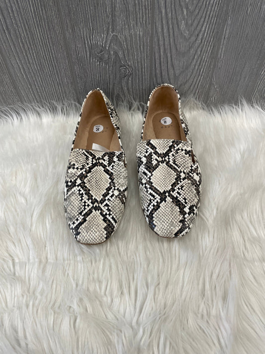 Snakeskin Print Shoes Flats A New Day, Size 8