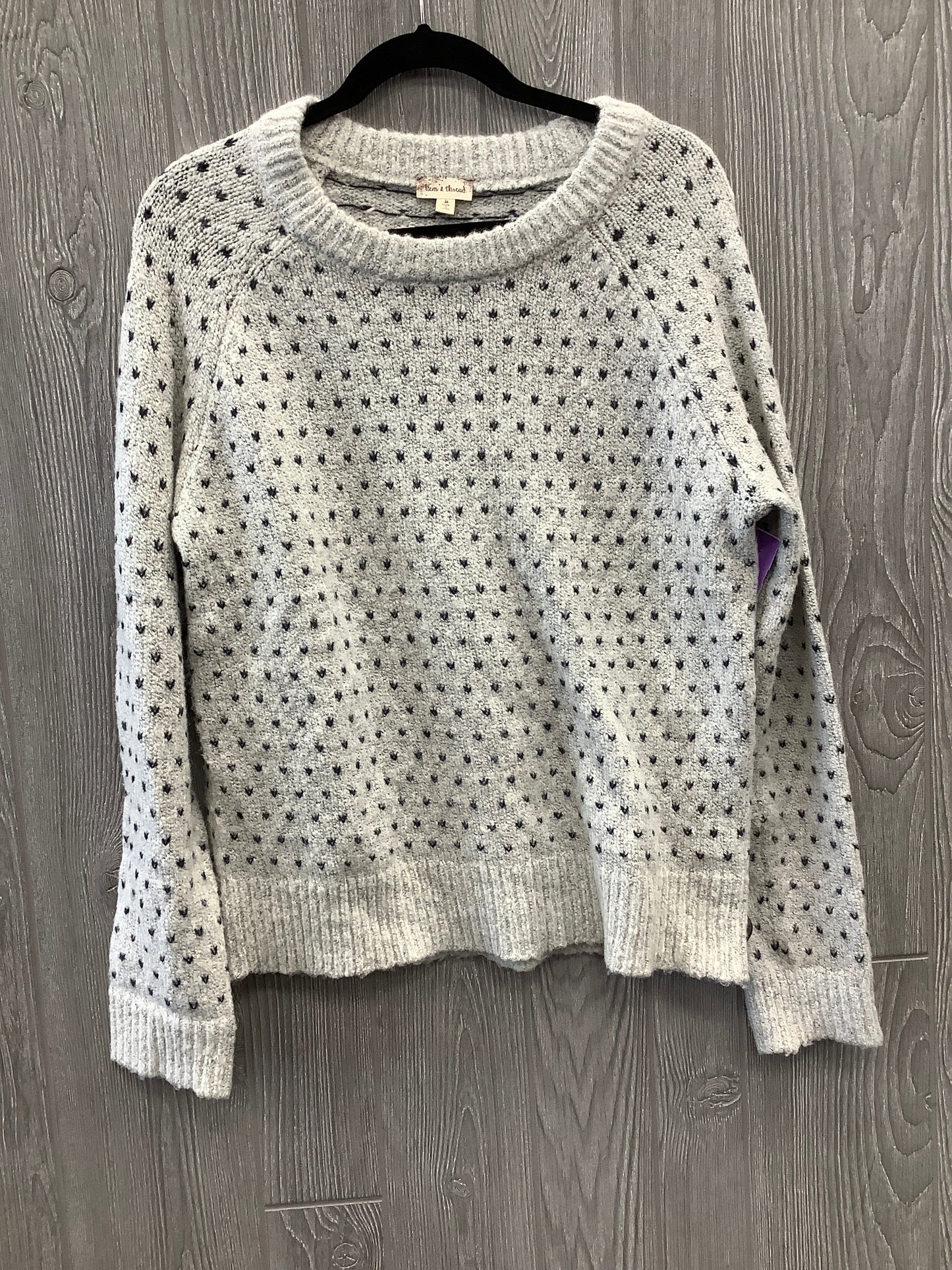 Grey Sweater Hem & Thread, Size M