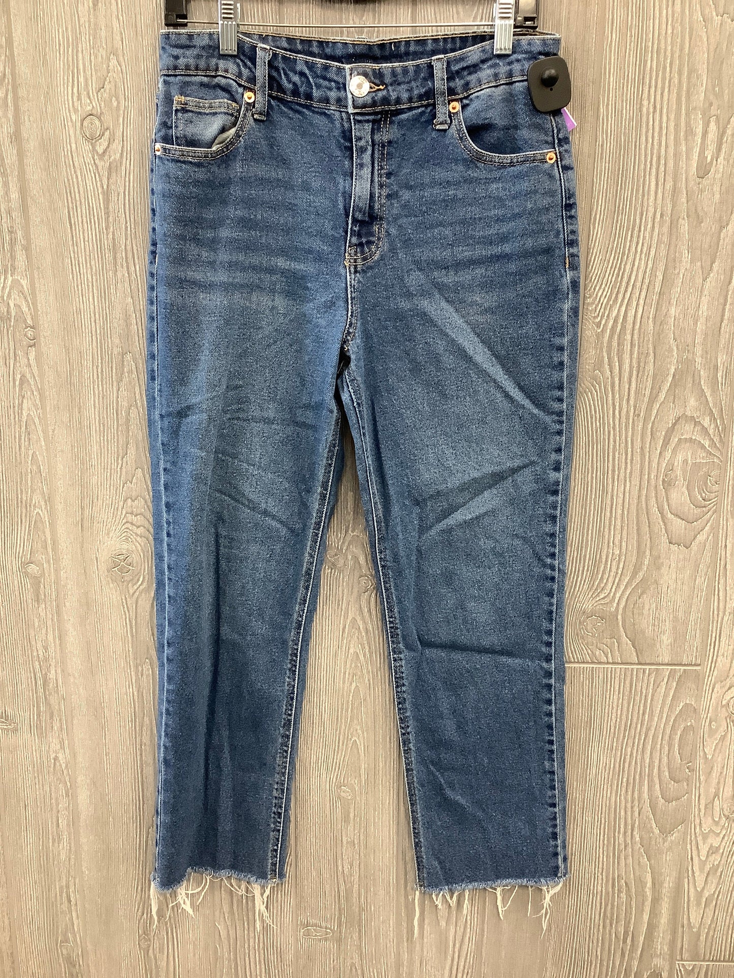 Blue Denim Jeans Cropped Wild Fable, Size 8