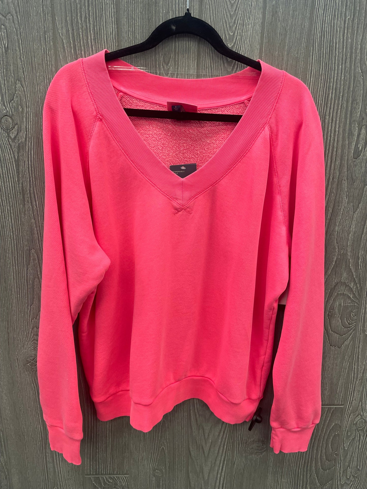 Pink Sweatshirt Crewneck Universal Thread, Size L