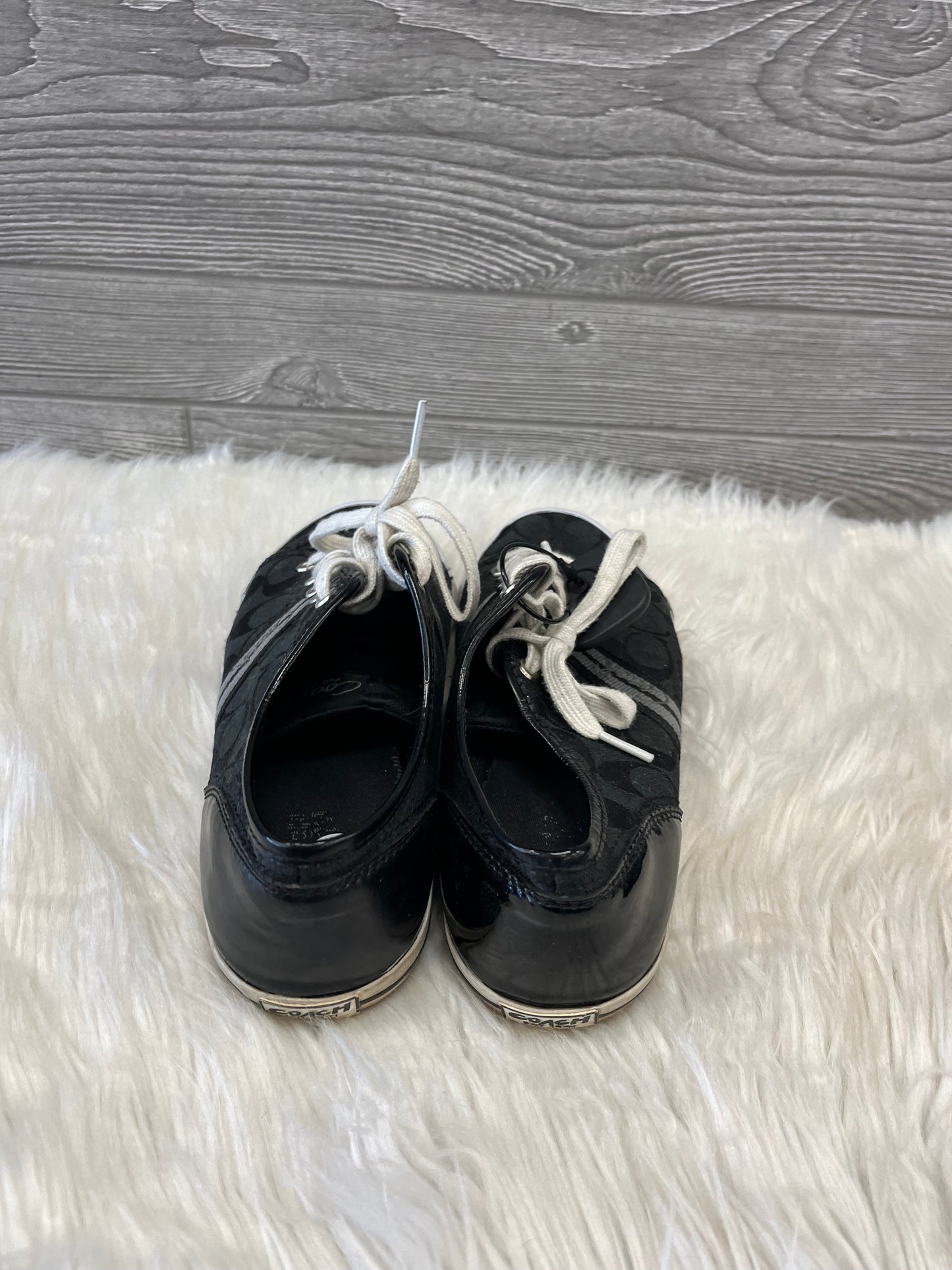 Shoes Sneakers By Coach In Black, Size: 10