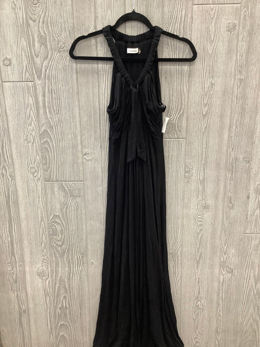 Dress Casual Maxi By Calvin Klein In Black, Size: S