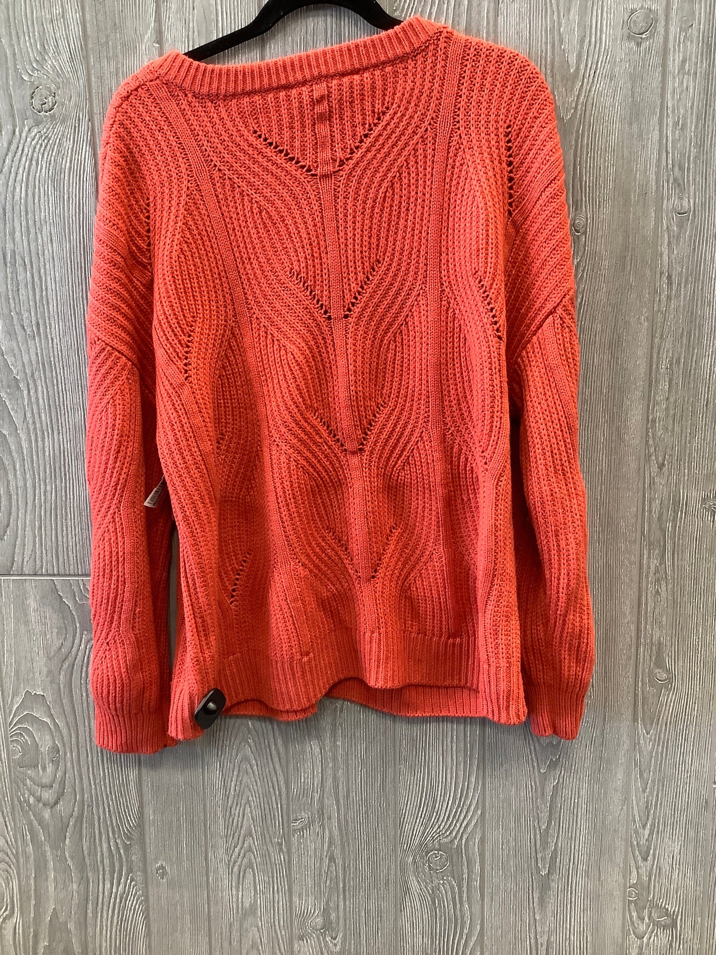 Orange Sweater Terra & Sky, Size 1x