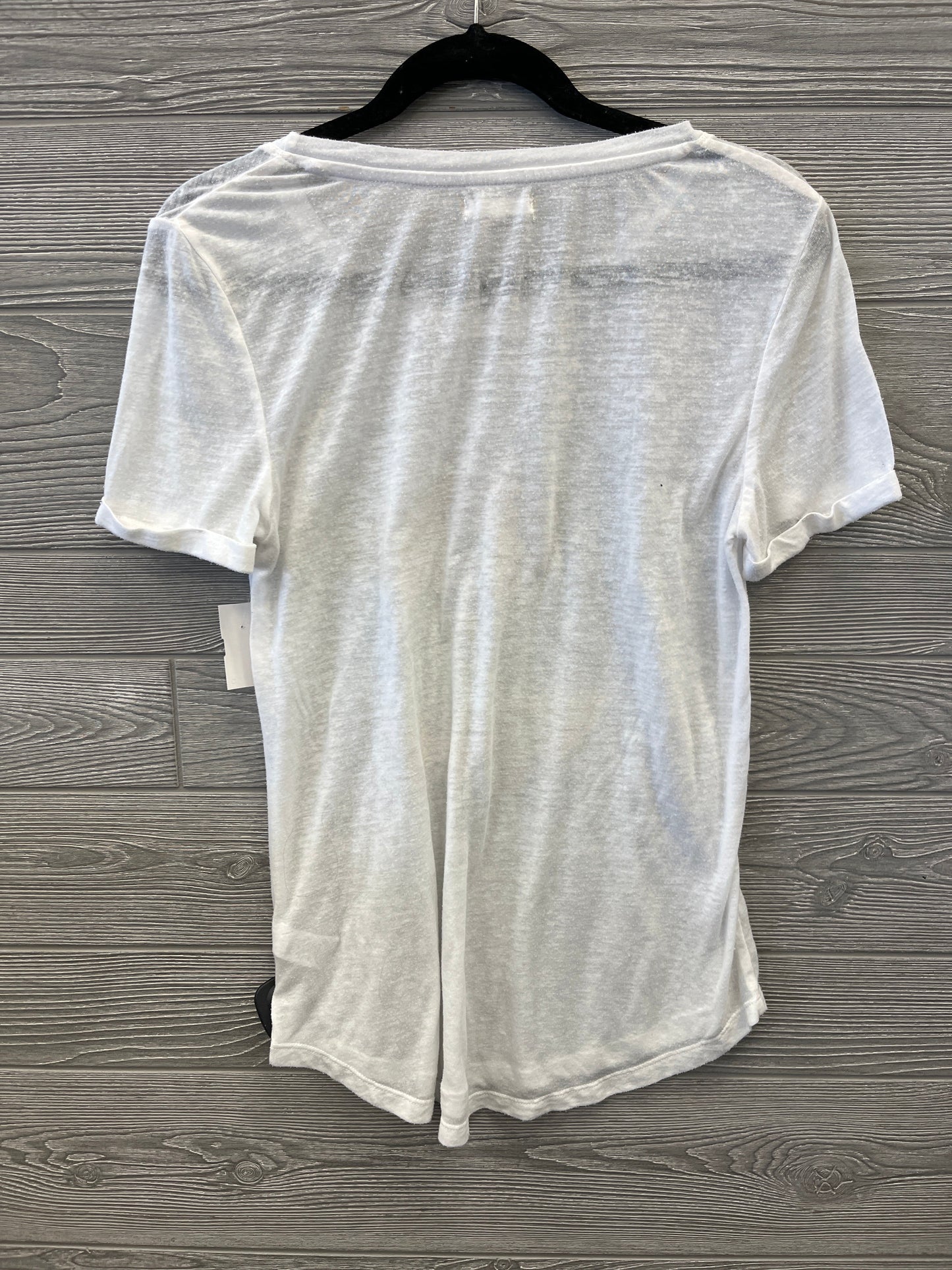 Top Short Sleeve By Maurices In White, Size: S