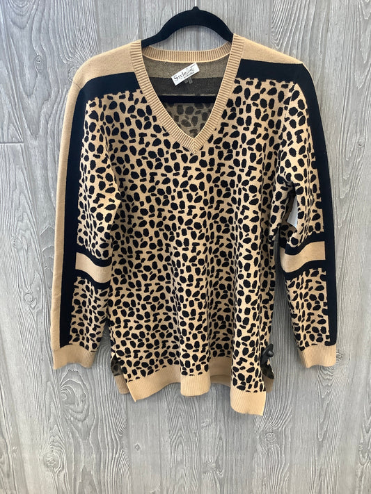 Animal Print Sweater Clothes Mentor, Size M