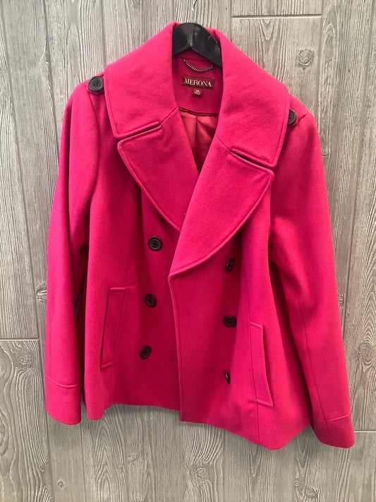 Pink Coat Peacoat Merona, Size Xxl