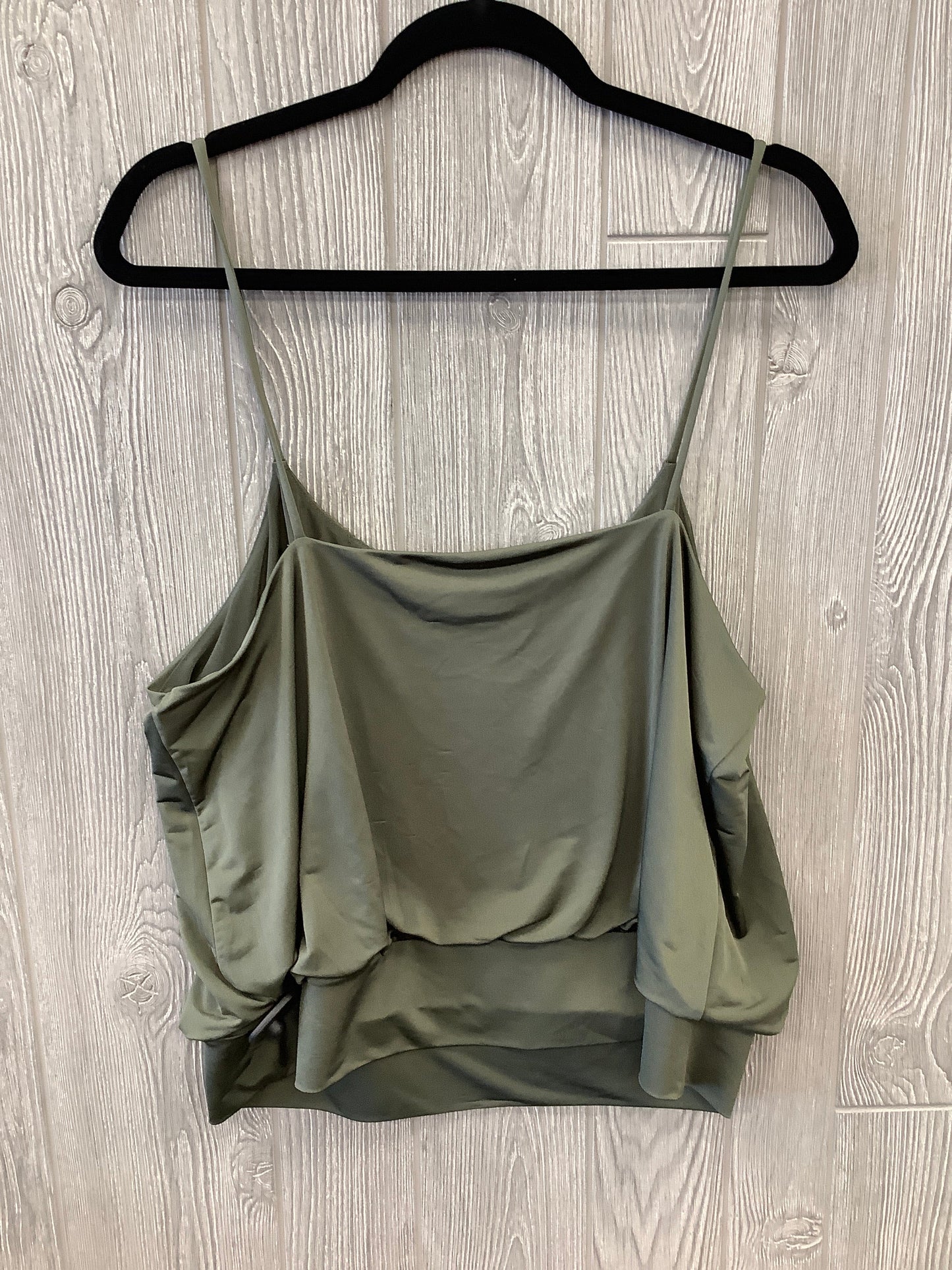 Green Blouse Sleeveless Express, Size Xl