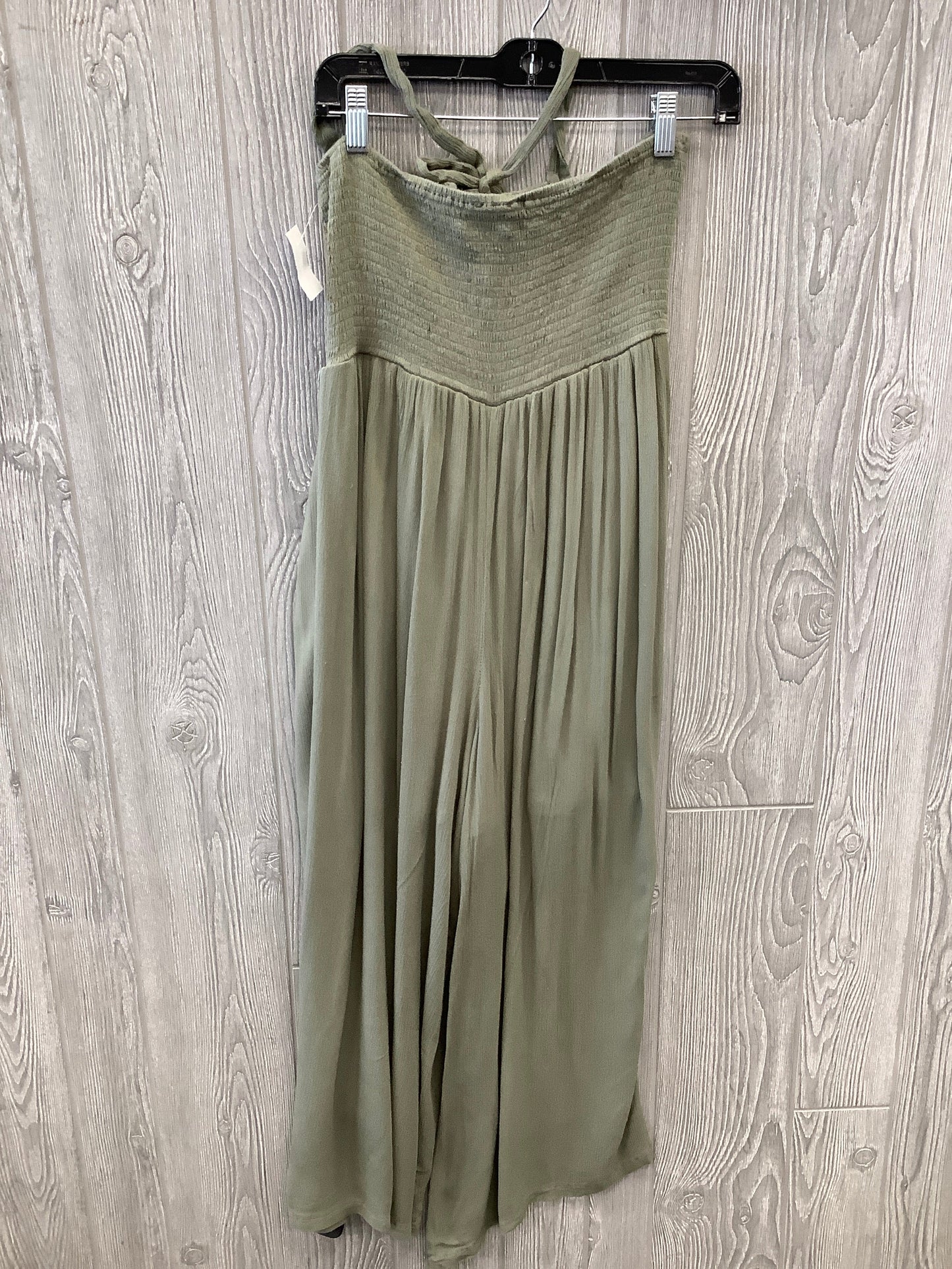 Green Jumpsuit Hem & Thread, Size L