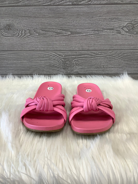 Pink Sandals Flats A New Day, Size 9.5