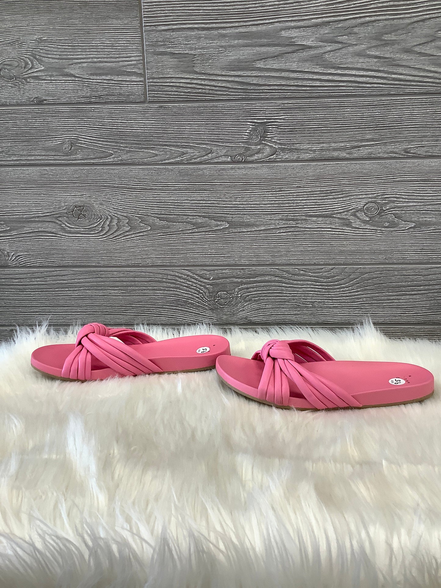 Pink Sandals Flats A New Day, Size 9.5